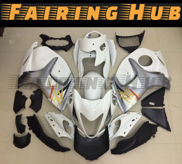 WHITE FAIRING KIT FOR SUZUKI HAYABUSA GSX1300R 2008-2020