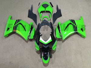 GREEN FAIRING KIT FOR KAWASAKI NINJA 250 EX250 2007-2013