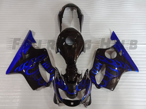 BLUE BLACK FAIRING KIT FOR HONDA CBR600F F4 1999-2000