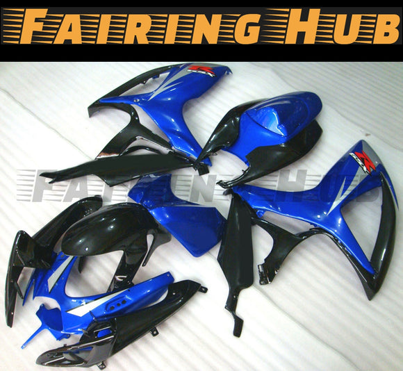 BLUE FAIRING KIT FOR SUZUKI GSXR600 GSXR750 2006-2007