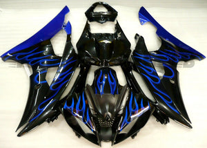 BLUE BLACK FAIRING KIT FOR YAMAHA R6 2008-2016