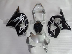 BLACK SILVER FAIRING KIT FOR HONDA CBR900RR 954 2002-2003