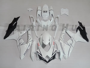 WHITE FAIRING KIT FOR SUZUKI GSXR600 GSXR750 2008-2010