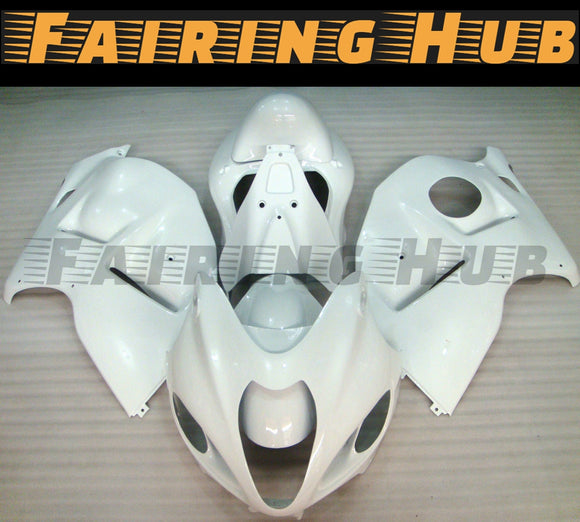 WHITE FAIRING KIT FOR SUZUKI HAYABUSA GSX1300R 1999-2007