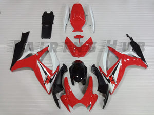 RED FAIRING KIT FOR SUZUKI GSXR600 GSXR750 2006-2007