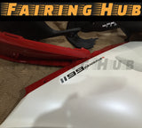 WHITE RED FAIRING KIT FOR DUCATI PANIGALE 899 1199 2013-2015