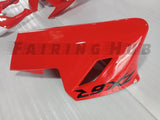 RED FIBERGLASS RACE FAIRING KIT FOR KAWASAKI ZX-6R 2007-2008