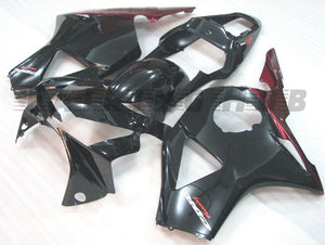 BLACK FAIRING KIT FOR HONDA CBR900RR 954 2002-2003