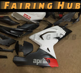 BLACK WHITE FAIRING KIT FOR APRILIA RS125 2006-2011