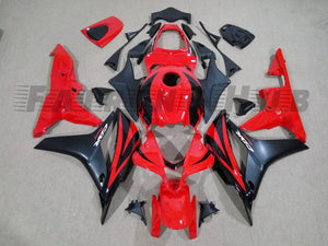 RED FAIRING KIT FOR HONDA CBR600RR F5 2007-2008