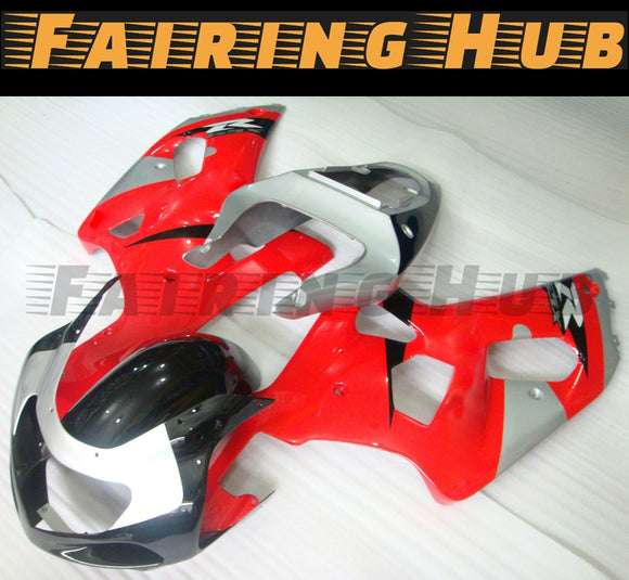 RED FAIRING KIT FOR SUZUKI GSXR600 GSXR750 2000-2003