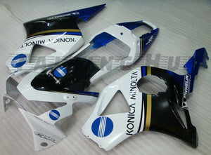 WHITE BLACK FAIRING KIT FOR HONDA CBR900RR 954 2002-2003