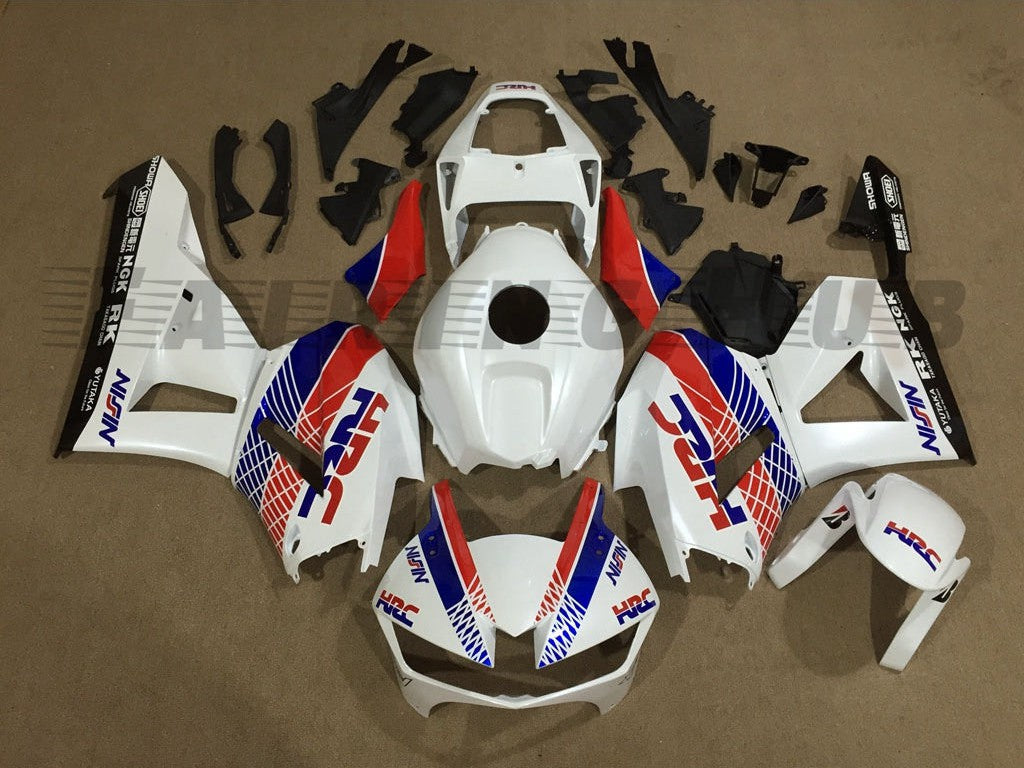 WHITE PINK FAIRING KIT FOR HONDA CBR600RR F5 2013-2023