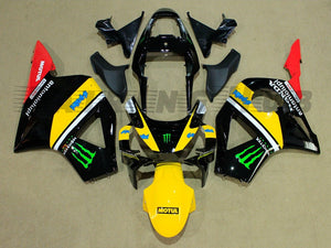 YELLOW BLACK FAIRING KIT FOR HONDA CBR900RR 954 2002-2003