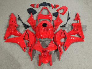 RED FAIRING KIT FOR HONDA CBR600RR F5 2007-2008