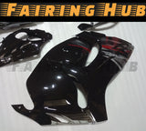 BLACK FAIRING KIT FOR SUZUKI HAYABUSA GSX1300R 2008-2020
