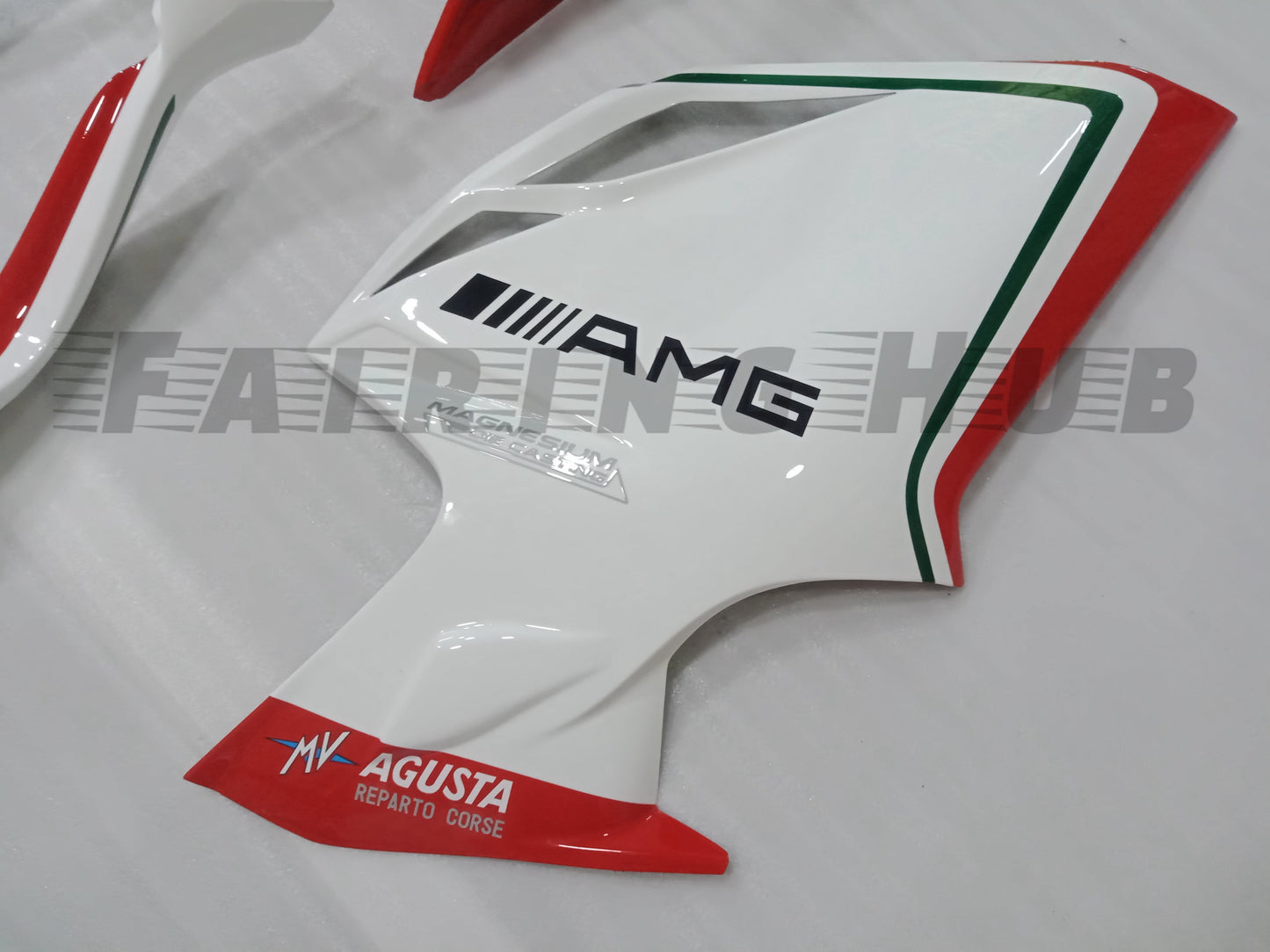 RED FIBERGLASS RACE FAIRING KIT FOR MV AGUSTA F4 1999-2009