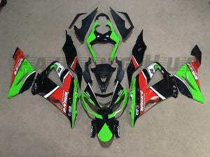 GREEN FAIRING KIT FOR KAWASAKI ZX-6R 2013-2018