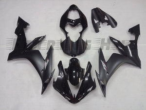 BLACK FAIRING KIT FOR YAMAHA R1 2004-2006