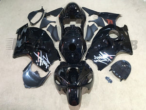 BLACK FAIRING KIT FOR SUZUKI HAYABUSA GSX1300R 1999-2007