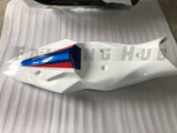 WHITE BLUE FIBERGLASS RACE FAIRING KIT FOR BMW S1000RR 2015-2018