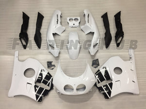 WHITE BLACK FAIRING KIT FOR HONDA CBR250R MC22 1990-1999