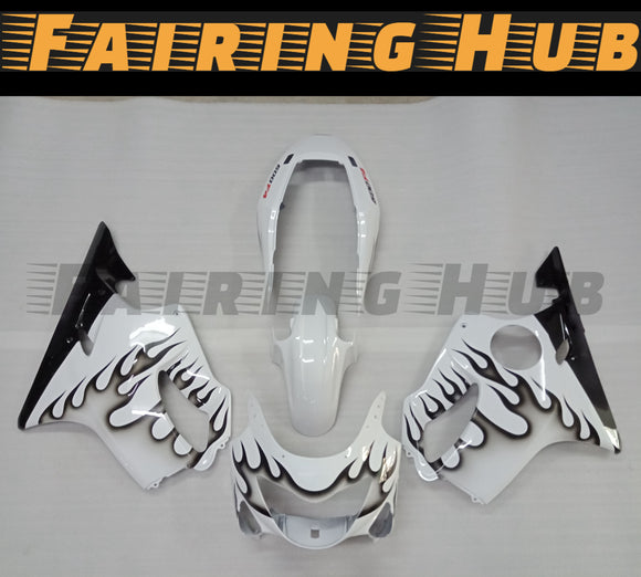 WHITE FAIRING KIT FOR HONDA CBR600F F4 1999-2000