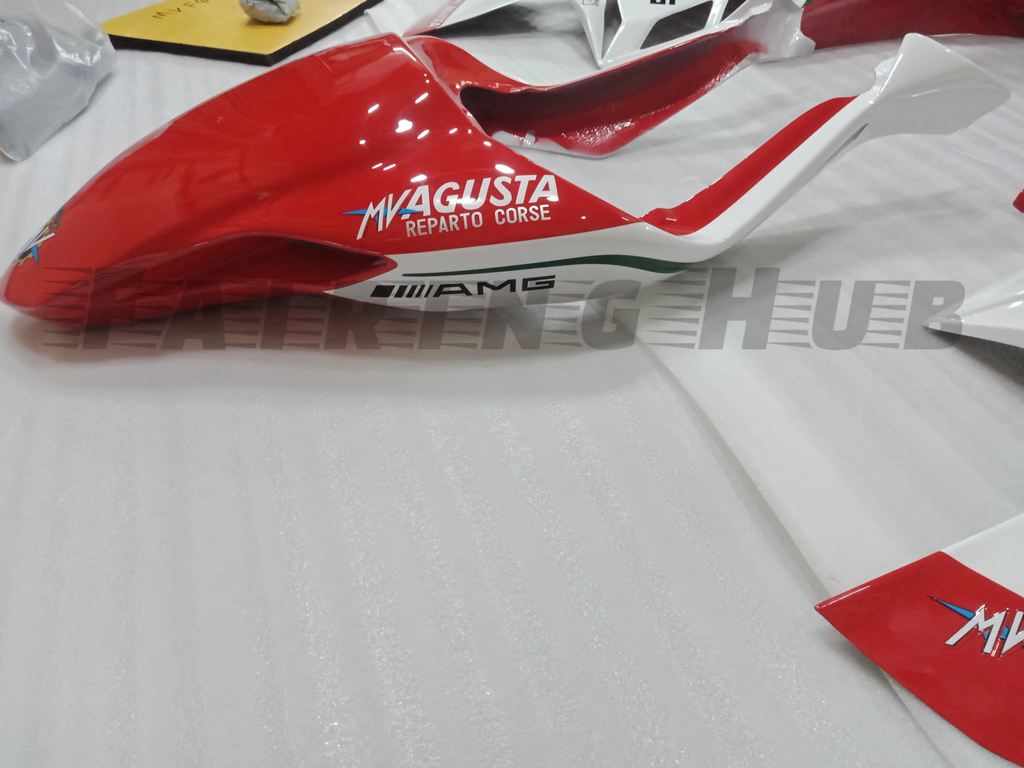 RED FIBERGLASS RACE FAIRING KIT FOR MV AGUSTA F4 1999-2009