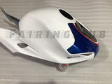 WHITE BLUE FIBERGLASS RACE FAIRING KIT FOR BMW S1000RR 2015-2018