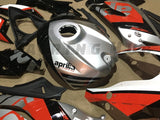 2006 - 2011 Aprilia RS125 Silver Red Fairing 02