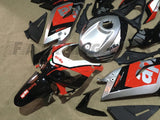 2006 - 2011 Aprilia RS125 Silver Red Fairing 06