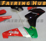 2009 - 2020 Black Red Fairing Aprilia RSV4 1000 Fairing 03