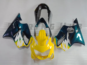 YELLOW FAIRING KIT FOR HONDA CBR600F F4 1999-2000