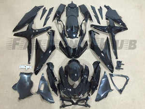 BLACK FAIRING KIT FOR SUZUKI GSXR600 GSXR750 2008-2010