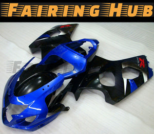 BLUE FAIRING KIT FOR SUZUKI GSXR600 GSXR750 2004-2005