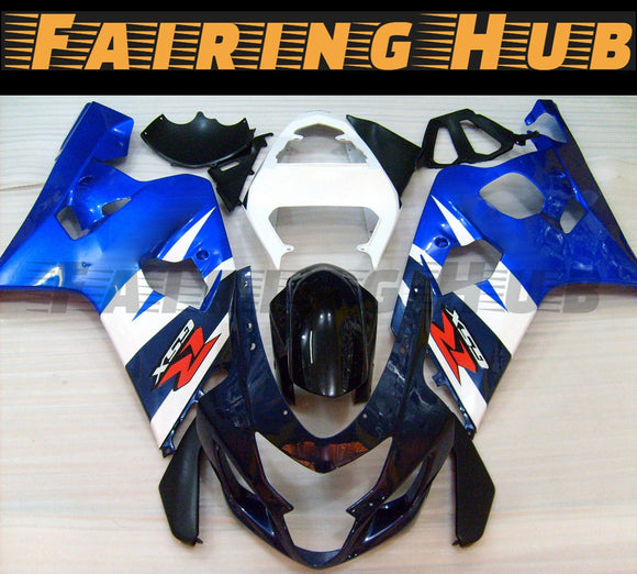 BLUE FAIRING KIT FOR SUZUKI GSXR600 GSXR750 2004-2005