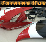 RED BLACK FAIRING KIT FOR DUCATI 848 1098 1198 2007-2012