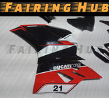 BLACK RED FAIRING KIT FOR DUCATI PANIGALE 899 1199 2013-2015