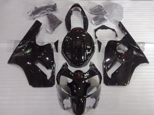 BLACK FAIRING KIT FOR KAWASAKI ZX-12R 2000-2001