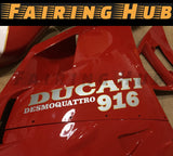 RED FAIRING KIT FOR DUCATI 748 916 996 1994-2002