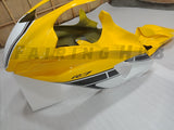 YELLOW FIBERGLASS RACE FAIRING KIT FOR YAMAHA R7 2022-2023