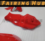 RED FIBERGLASS RACE FAIRING KIT FOR SUZUKI GSXR600 GSXR750 2011-2020