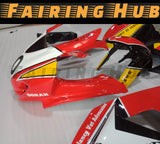 RED YELLOW FIBERGLASS RACE FAIRING KIT FOR SUZUKI GSXR1000 2009-2016
