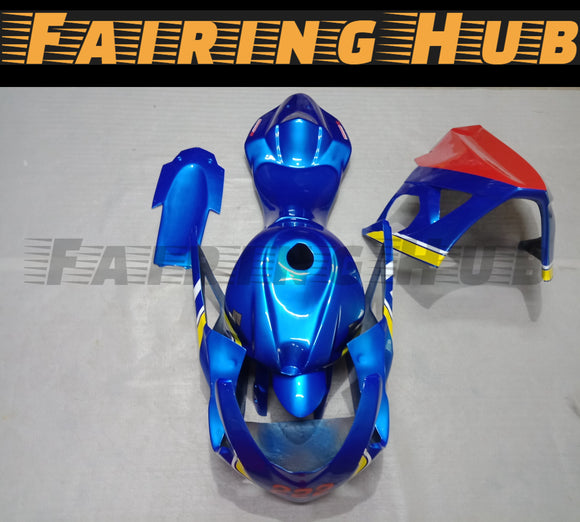 BLUE FIBERGLASS RACE FAIRING KIT FOR SUZUKI GSXR1000 2007-2008