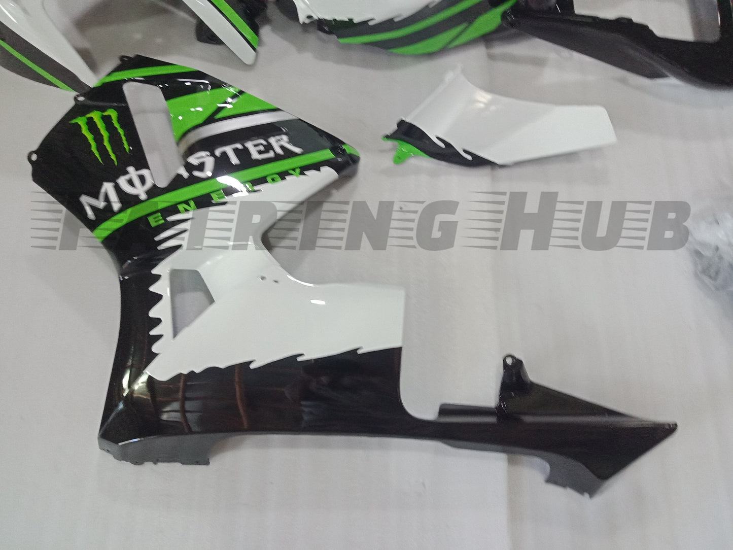 GREEN BLACK FAIRING KIT FOR HONDA CBR600RR F5 2003 2004