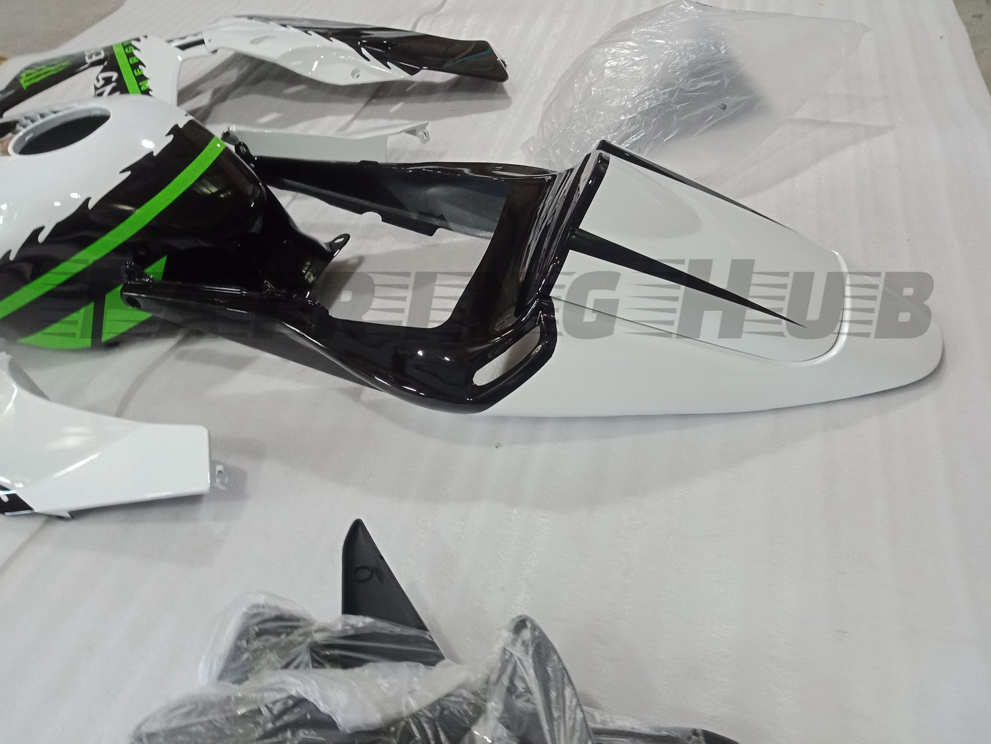 GREEN BLACK FAIRING KIT FOR HONDA CBR600RR F5 2003 2004