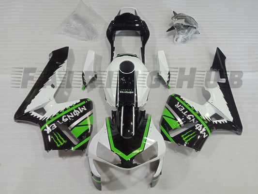 GREEN BLACK FAIRING KIT FOR HONDA CBR600RR F5 2003 2004