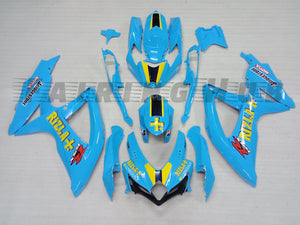 BLUE FAIRING KIT FOR SUZUKI GSXR600 GSXR750 2008-2010