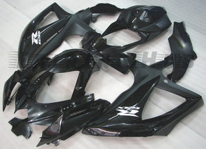 BLACK FAIRING KIT FOR SUZUKI GSXR600 GSXR750 2008-2010