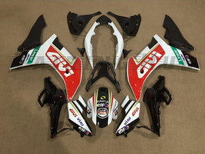 RED BLACK FAIRING KIT FOR HONDA CBR600F 2011-2013